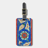 iznik Fliese Gepäckanhänger (Vorderseite vertikal)