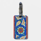 iznik Fliese Gepäckanhänger (Rückseite vertikal)