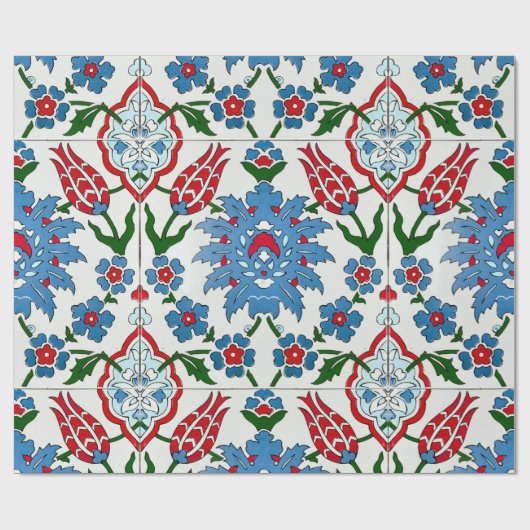 iznik Fliese Geschenkpapier (Flach)