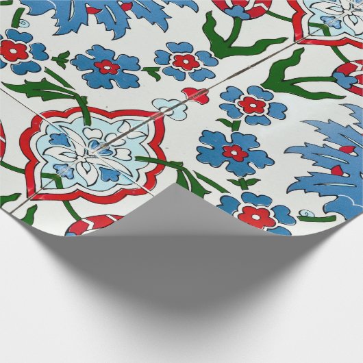 iznik Fliese Geschenkpapier (Ecke)