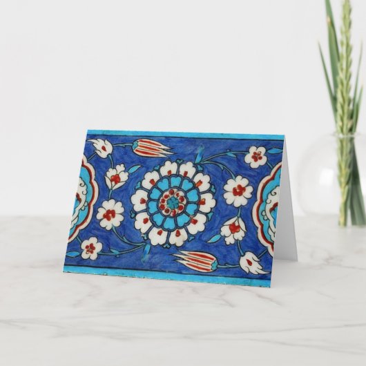 Iznik-Fliese Karte (Vorderseite)