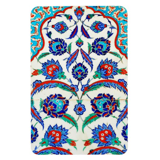 Iznik-Fliese Magnet (Vertikal)