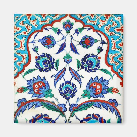 Iznik-Fliese Magnet (Vorne)