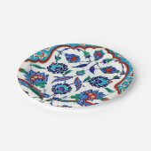 iznik Fliese Pappteller (Schrägansicht)