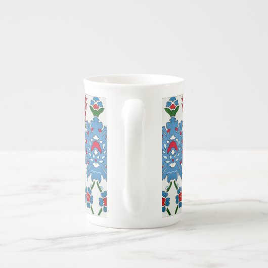 iznik Fliese Porzellantasse (Rückseite)