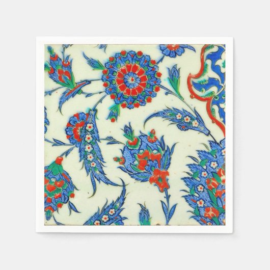 Iznik-Fliese Serviette (Vorderseite)