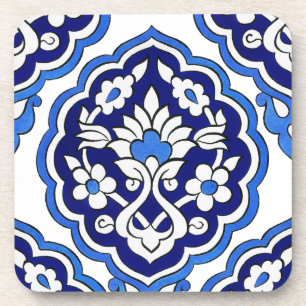 Iznik Fliesen Cork Untersetzer