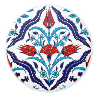 Iznik-Fliesen Keramikknauf