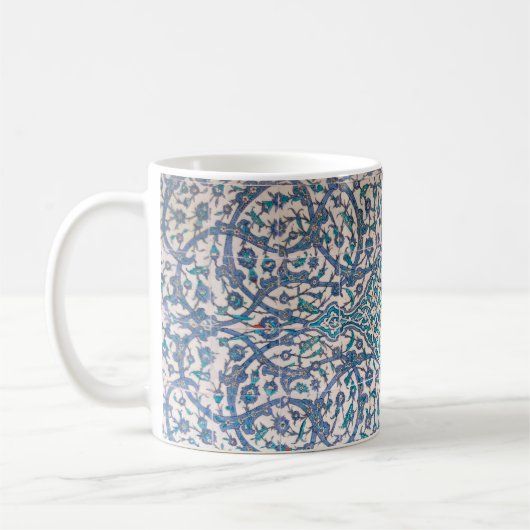 Iznik Fliesenwand Kaffeetasse (Links)