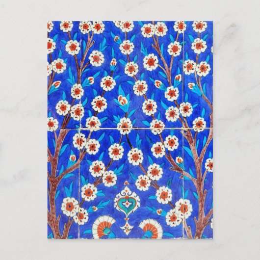 Iznik-Keramik Postkarte (Vorderseite)