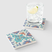 Iznik-Keramik Steinuntersetzer (Seitenansicht)