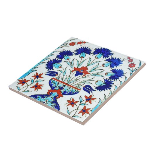 Iznik-Keramiken Fliese (Seite)