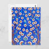 iznik Keramiken Postkarte (Vorne/Hinten)