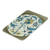 Iznik-Schale mit einem Pfau unter fl Magnet (Linke Seite)
