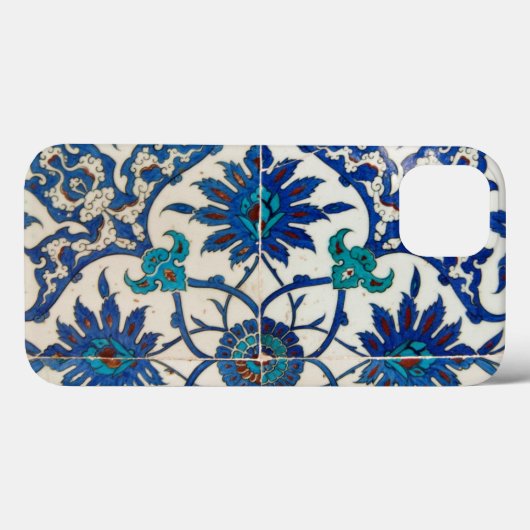 Iznik Tiles Blue Case-Mate iPhone Hülle (Rückseite (Horizontal))