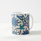 Iznik Tiles Blue Kaffeetasse (VorderseiteRechts)