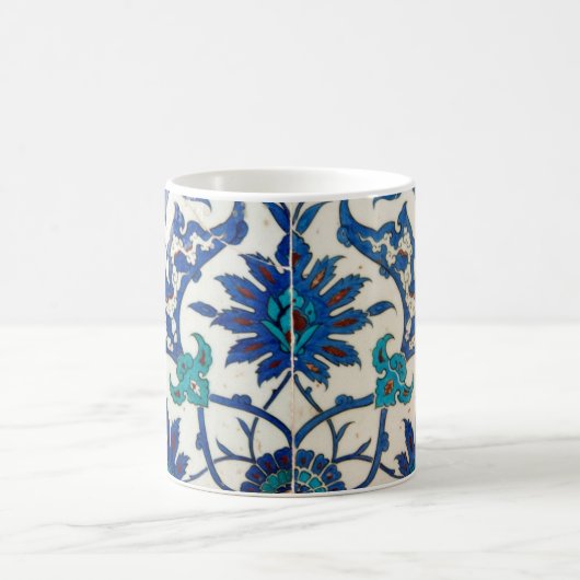 Iznik Tiles Blue Kaffeetasse (Mittel)