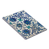 Iznik Tiles Blue Notizblock (Rechte Seite)
