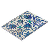 Iznik Tiles Blue Notizblock (Linke Seite)