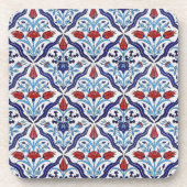 Iznik tiles Cork Untersetzer (Vorderseite)
