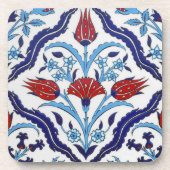 Iznik tiles Cork Untersetzer (Vorderseite)