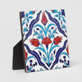 Iznik Tiles Fotoplatte (Vorderseite)