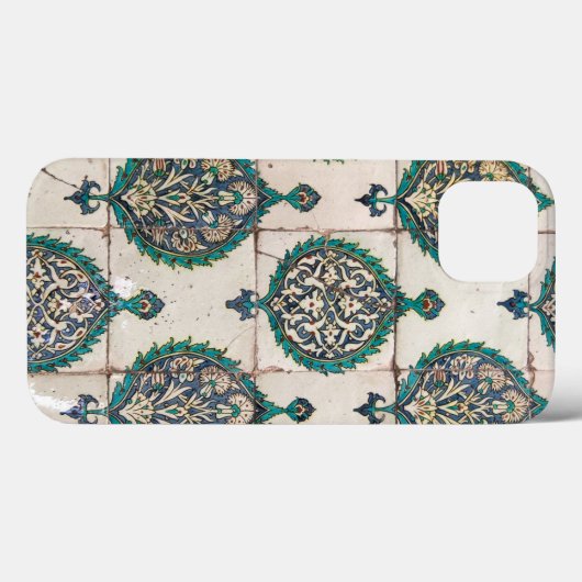 Iznik Tiles Green Case-Mate iPhone Hülle (Rückseite (Horizontal))