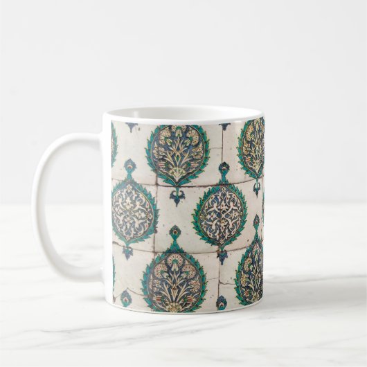Iznik Tiles Green Kaffeetasse (Links)