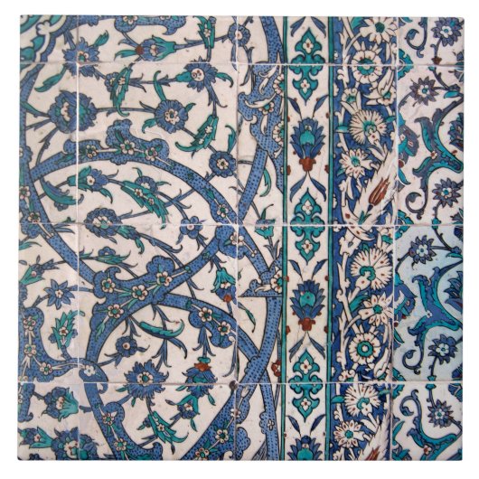 Iznik Tiles verflochten Fliese (Vorderseite)