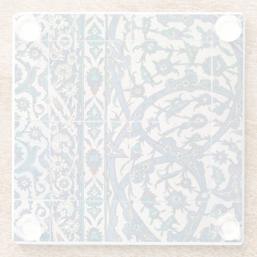 Iznik Tiles verflochten Glasuntersetzer (Rückseite)