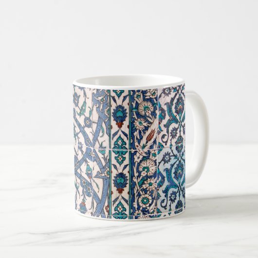 Iznik Tiles verflochten Kaffeetasse (VorderseiteRechts)