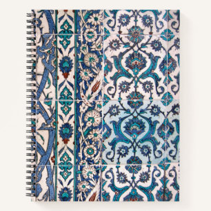 Iznik Tiles verflochten Notizblock