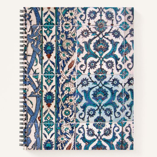 Iznik Tiles verflochten Notizblock (Vorderseite)