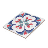 Iznik Tulip Keramik Fliese (Seite)