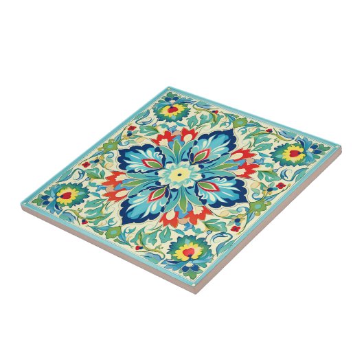 Iznik Türkisches Tapestry Fliese (Seite)