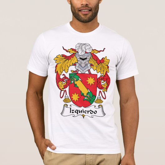 Izquierdo Familienwappen T-Shirt (Vorderseite)