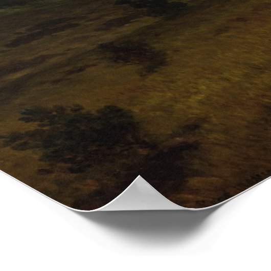 Iztaccíhuatl Poster (Ecke)