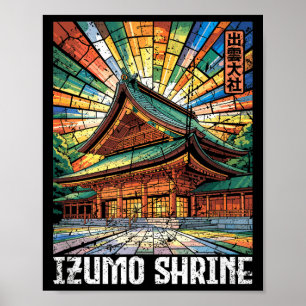 Izumo-Schrein Taisha Shimane Japan Kanji Anime-Sou Poster