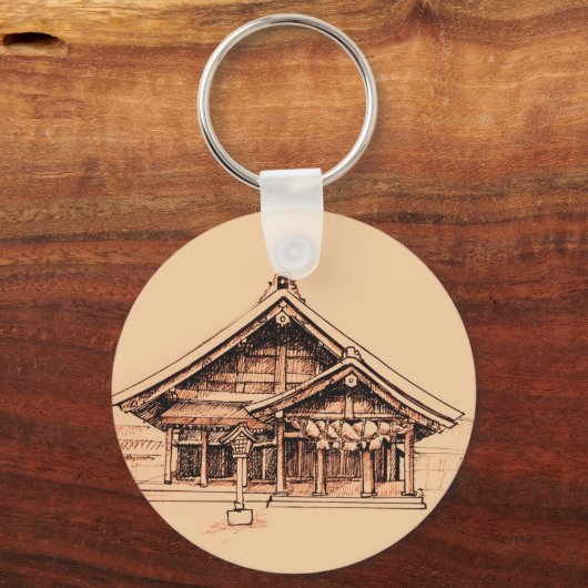 Izumo-Taisha Schlüsselanhänger (Vorderseite)