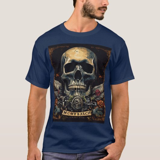 IZVARA SKULL TSHIRT (Vorderseite)