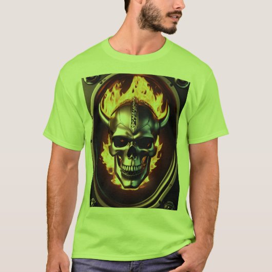 IZVARA SKULL TSHIRT (Vorderseite)