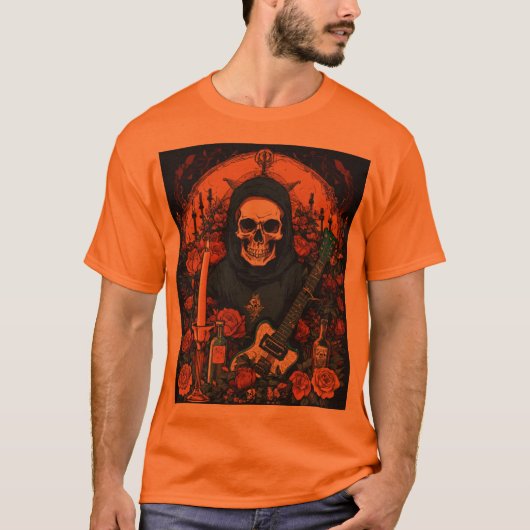IZVARA SKULL TSHIRT (Vorderseite)