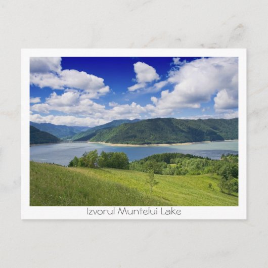 Izvorul Muntelui Lake Postkarte (Vorderseite)