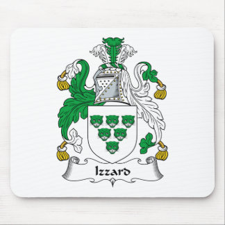 Izzard Familienwappen Mousepad