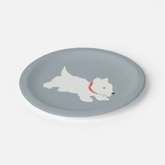 Izzie The Wesite Pappteller (Schrägansicht)