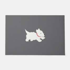 Izzie The Westie Fußmatte