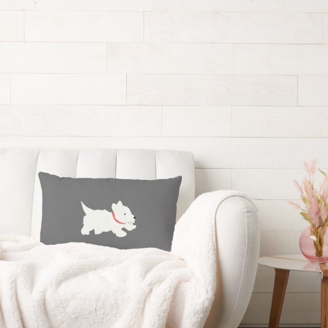 Izzie The Westie Lendenkissen (Liege)