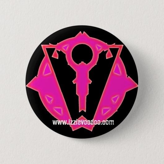 izzie Voodoologoknopf/-Abzeichen Button (Vorderseite)