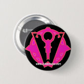 izzie Voodoologoknopf/-Abzeichen Button (Vorne & Hinten)