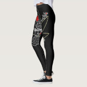 Izzumman Womens Apparel Leggings Black (Links)